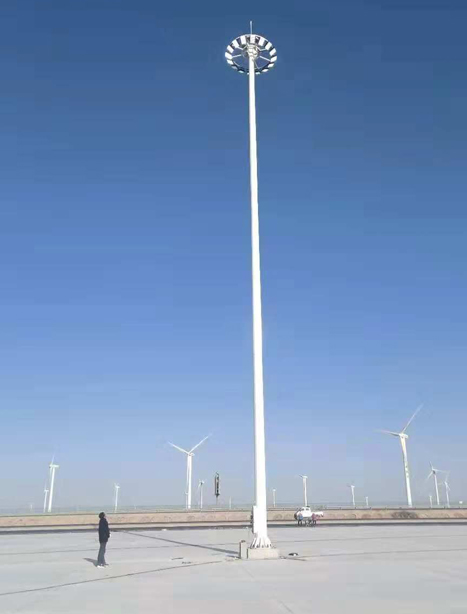 瓜州高速路服务区阿勒泰高杆灯项目