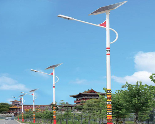 阿勒泰民族特色路灯